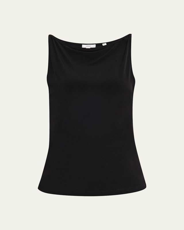 Boat-Neck Tank Top